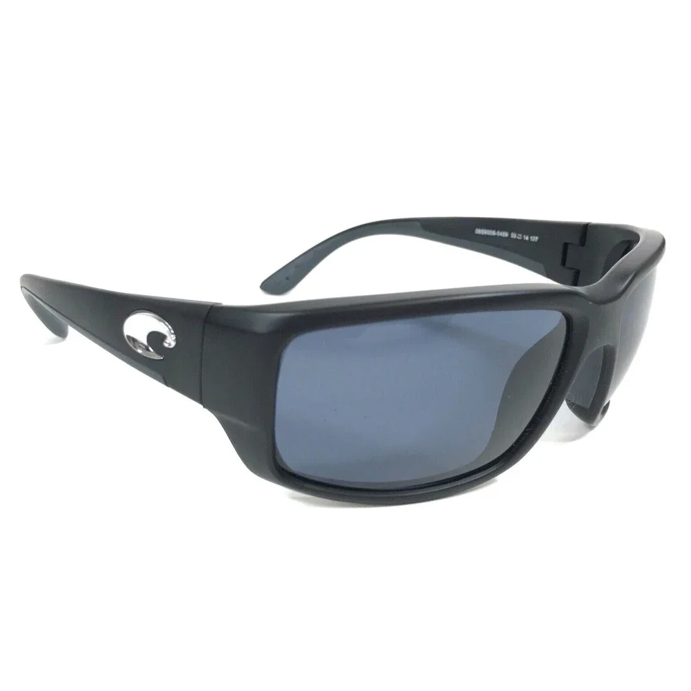 Costa Sunglasses Fantail 06S9006-0459 Matte Black Frames w/ Gray 580P Lenses